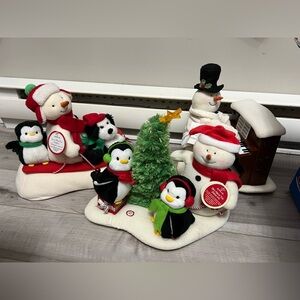 3 Hallmark Christmas singing decorations